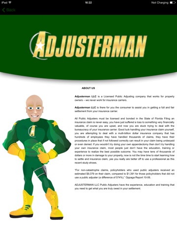 Adjusterman HD screenshot 2