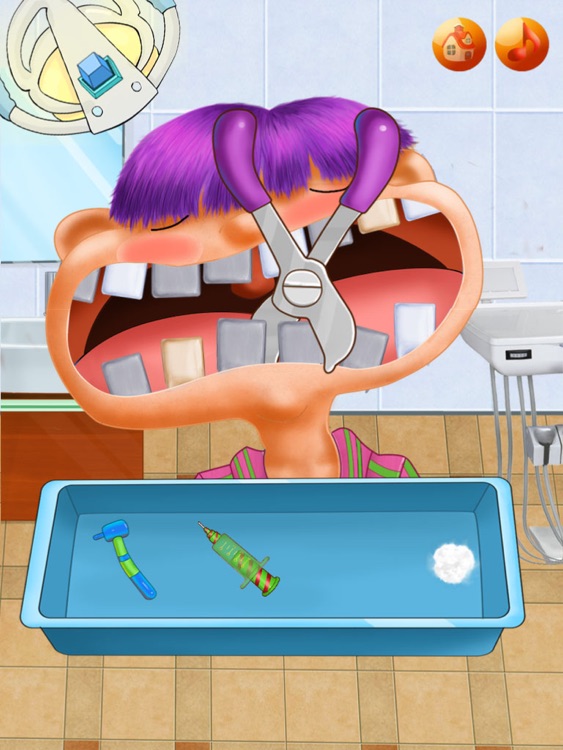 Crazy Dentist @ Doctor Office:Fun Kids Teeth Games for Boys HD.