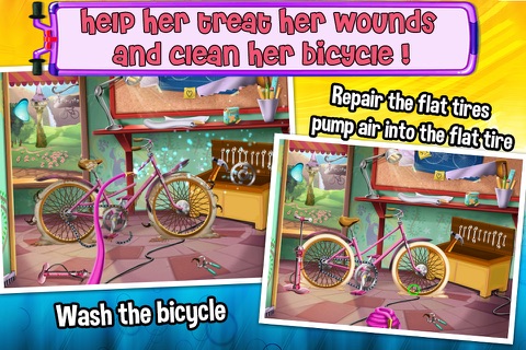 Princess Bicycle Fix it & Decoration Games For Girls screenshot 2