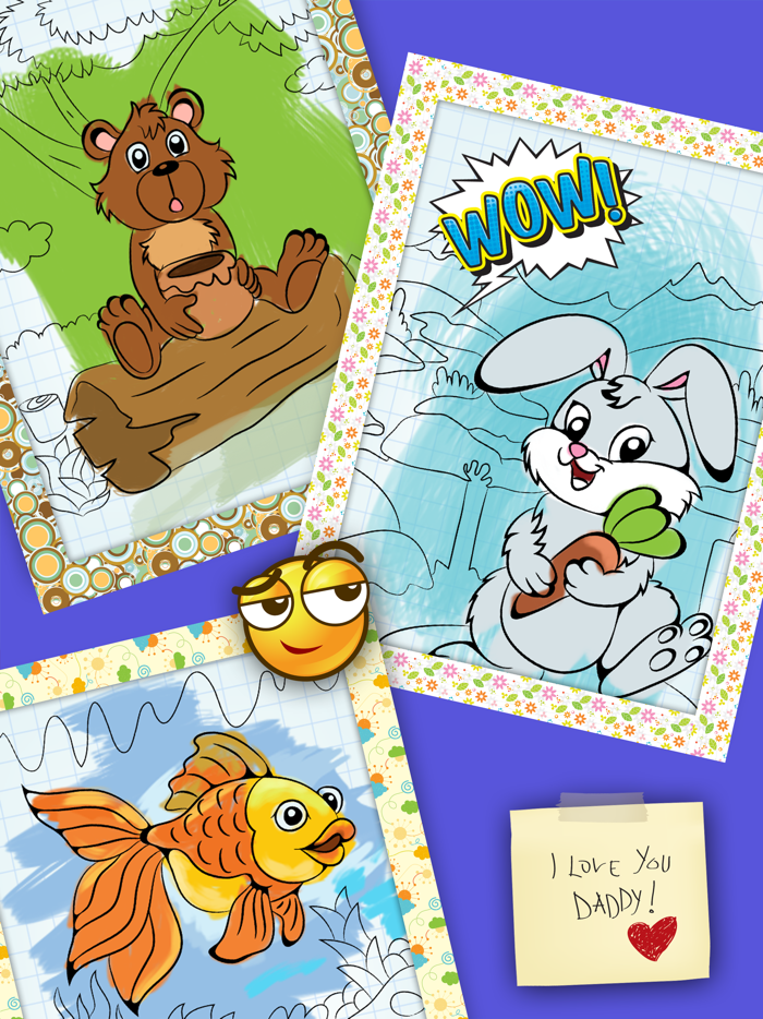 Color Books - The best coloring and drawing animal app for kid