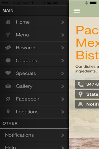 Paco's Mexican Bistro screenshot 2