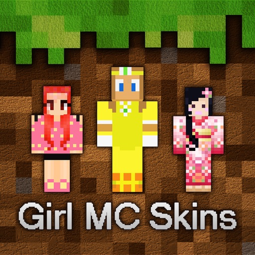 Girl Skins Collection - Pixel Texture Exporter for Minecraft Pocket Edition Lite iOS App