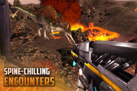 Dino-saur Gun-ship FPS Sim-ulator screenshot 2
