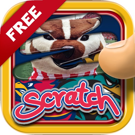 Scratch The Pic : College Mascots Trivia Photo Reveal Game For Free icon