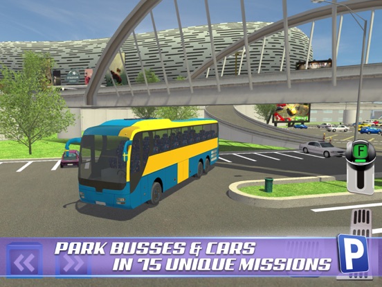 Football Stadium Sports Car & Bus Parking Simulator АвтомобильГонки ИгрыБесплатно для iPad