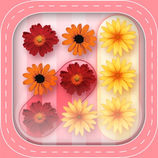 Burst Flower Bubble Pop: Garden Match Board Pro Icon