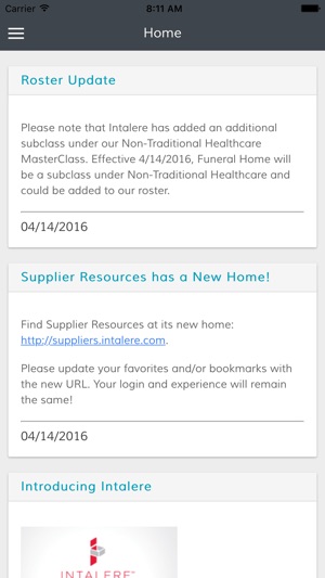 Intalere Supplier Resources(圖2)-速報App