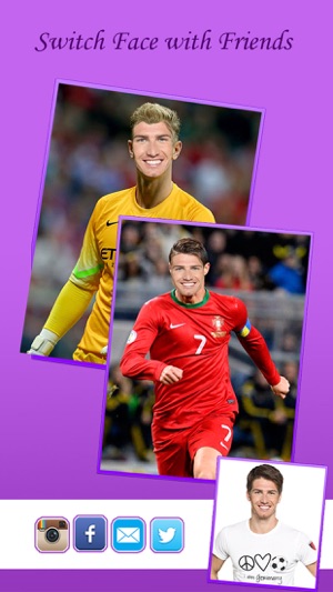 Face Replace for EURO 2016 - Morph or Switch Face with Star (圖5)-速報App