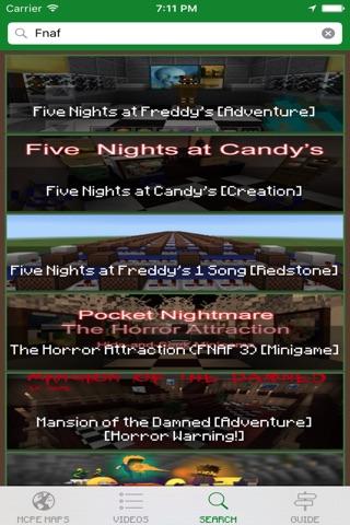 Horror Maps for Minecraft PE - Best Database The Scariest Maps for Pocket Edition screenshot 3