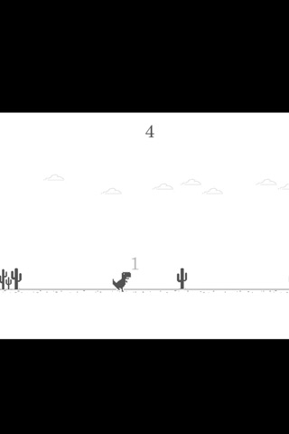 Steve Jumping : A widget game with dinosaur 8 bit on risky road! screenshot 2