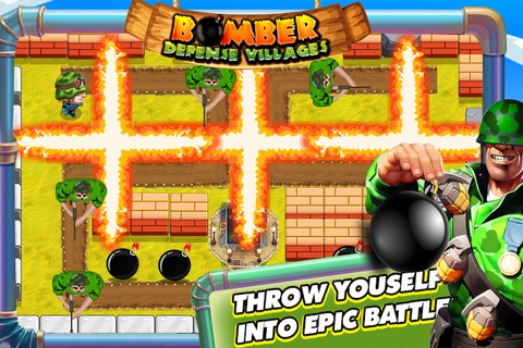 Bomber Defense Villages screenshot 4