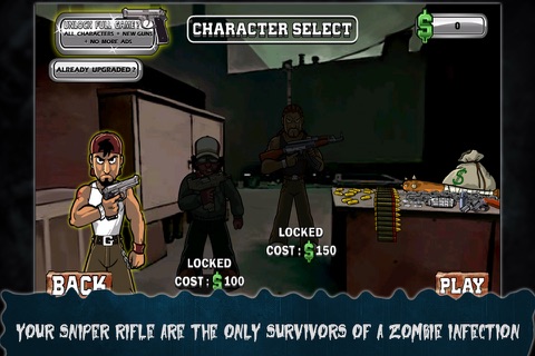 Gangster Sniper Vs Zombie screenshot 3