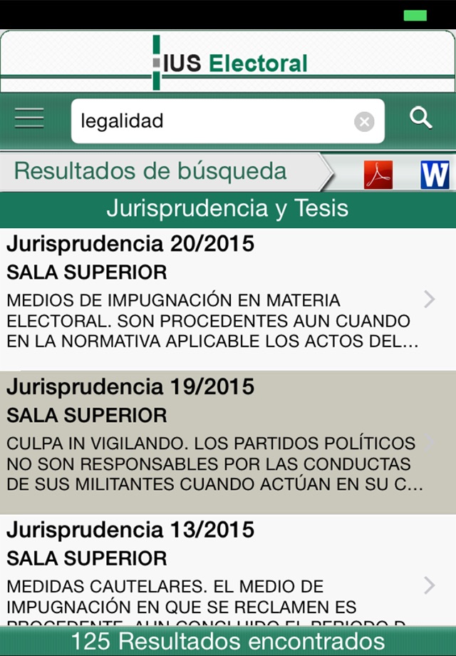 IUS Electoral screenshot 3