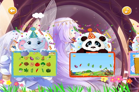 小魔仙学蔬菜 早教 儿童游戏 screenshot 2