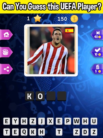 Скриншот из Guess The Football Player Quiz - UEFA Edition