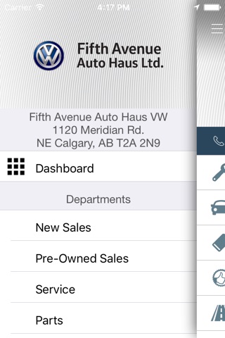 Fifth Avenue Auto Haus VW screenshot 2