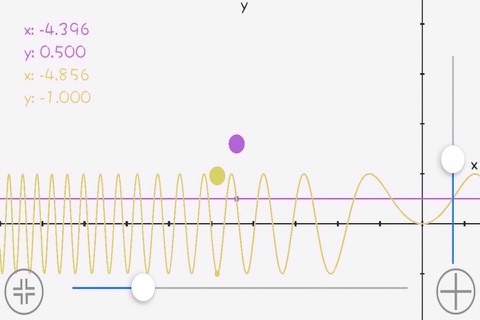 YEquals - a simple graphing calculator screenshot 2
