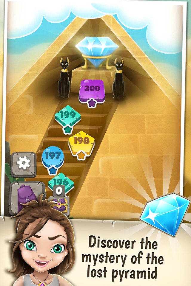 Jewel Mystery Deluxe Match 3: Find the Lost Diamond in the Crazy Color.s Adventure Mania screenshot 4