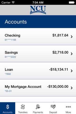 Naheola CU Mobile Banking screenshot 3