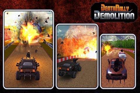 Death Rally Demolition - Rally Racing- Dirt Road Race screenshot 2