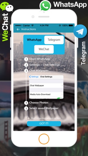 ChatArt Wallpapers for WeChat, WhatsApp & Telegram(圖2)-速報App