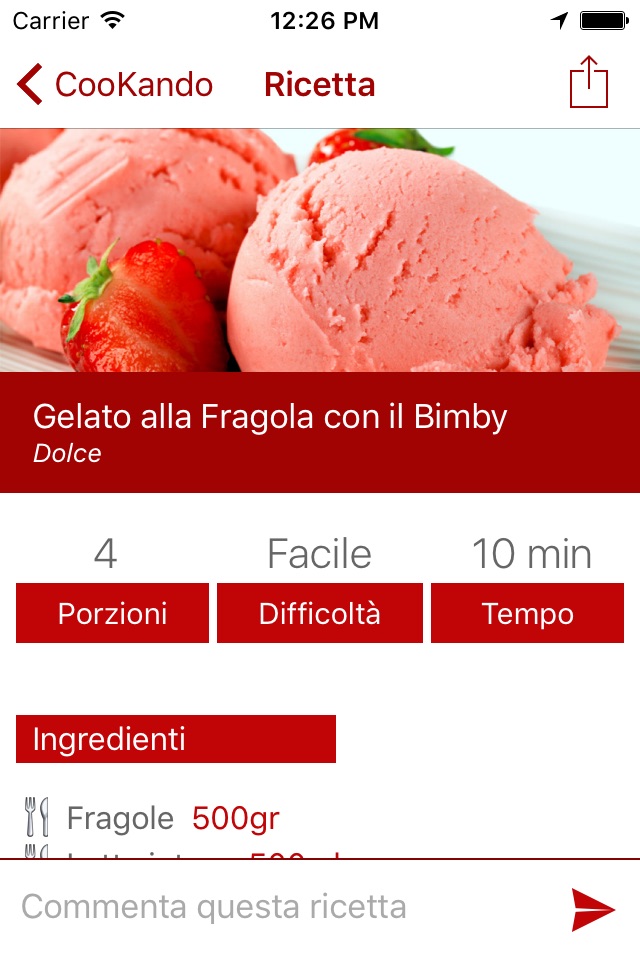 Cookando - Ricette Italiane e non solo screenshot 2
