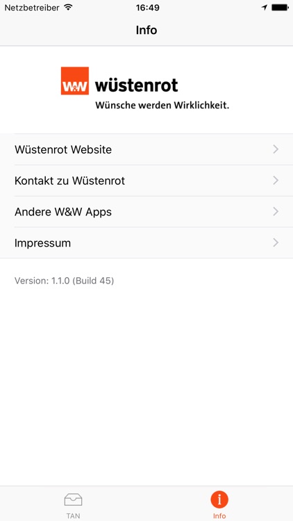 Mein Wustenrot Tan App By Wustenrot Wurttembergische Ag