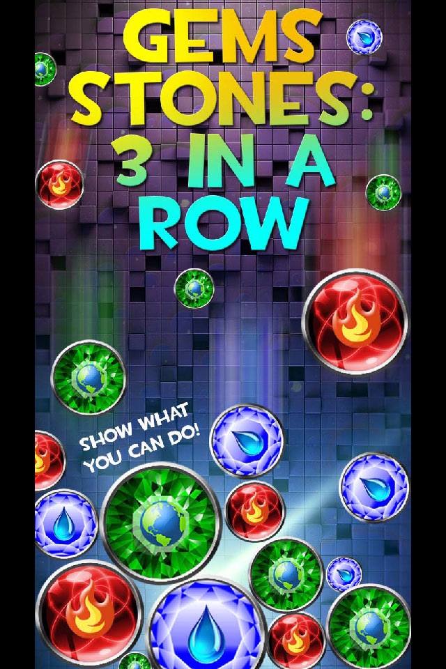 Gems Stones 3 In a Row screenshot 2