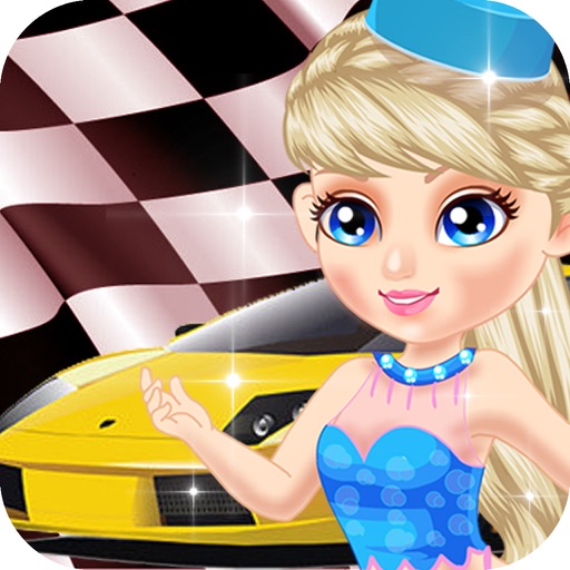 Racing games - Barbie and girls Sofia the First Children's Games Free
