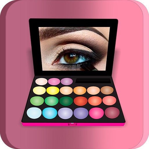 Eye makeup plus: step by step tips on applying eye makeup icon