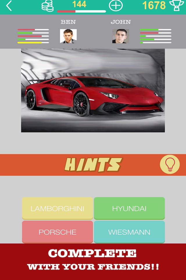 Quiz Car - guess car brand screenshot 2