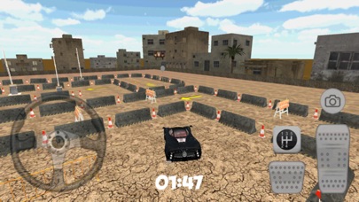 Black Sport Car Park Driving City 1.0 IOS -