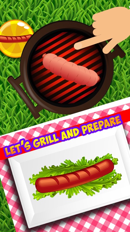 Hotdog fever-Crazy Fast Food cooking fun & kitchen scramble game for Kids,Girls,Boys & Teens