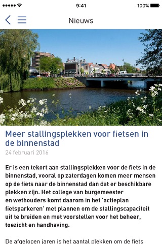 Gemeente Zwolle voor iPhone screenshot 3