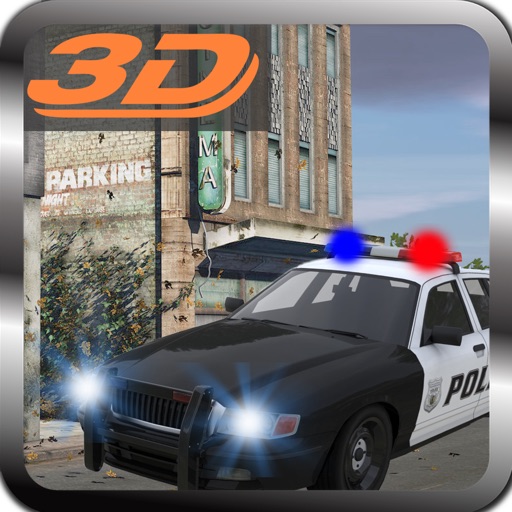 Police Target Prisoner Car 3D icon