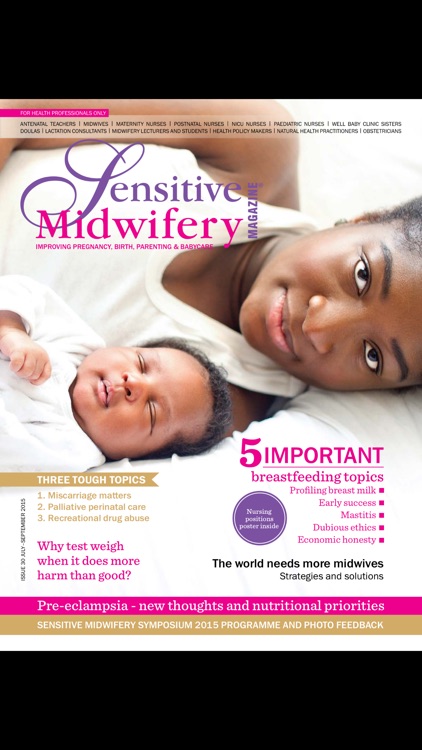 Sensitive Midwifery Magazine South Africa