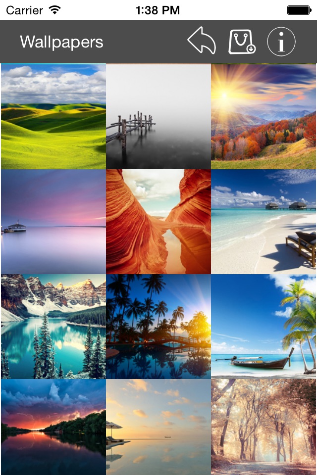 Wallpaper Collection Landscape Edition screenshot 2