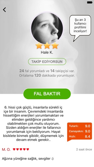 Falbakar - Gerçek Falcılardan Yorumlar(圖3)-速報App