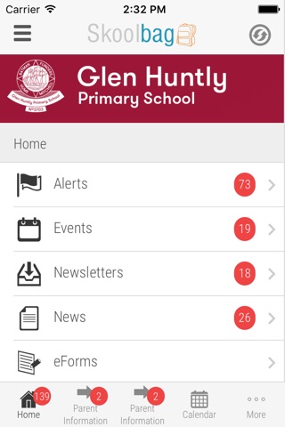 Glen Huntly Primary School - Skoolbag screenshot 2