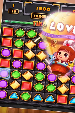 Puzzle Jewels World - Match 3 Jewels Candy Mania screenshot 2