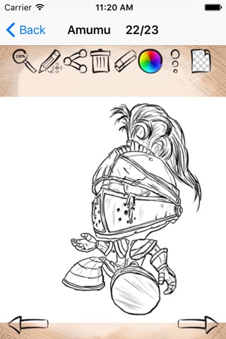 Learn How To Draw For League Of Legends Figures screenshot 4