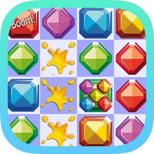 Diamond Ruby Match 3 : Fancy, Jewel, Rock, Stone, Gem icon