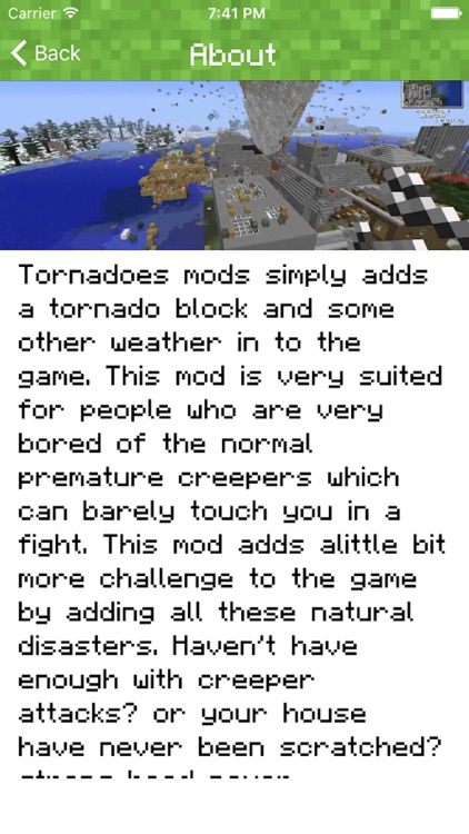 TORNADO MOD FOR MINECRAFT PC EDITION - POCKET MINE GUIDE screenshot-4