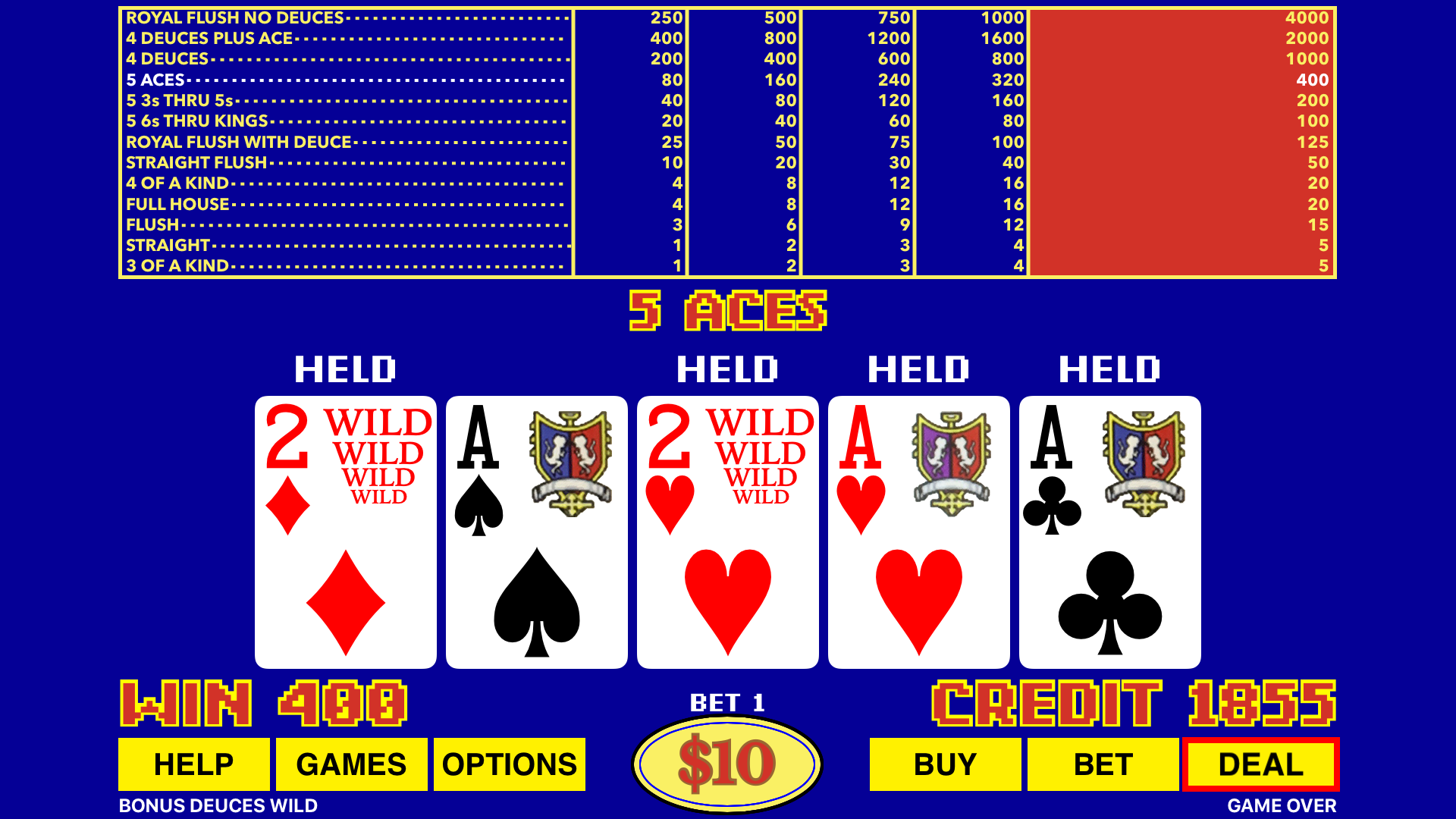 The Classic Video Poker screenshot 21