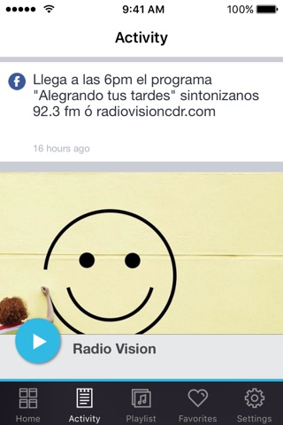 Radio Vision screenshot 2