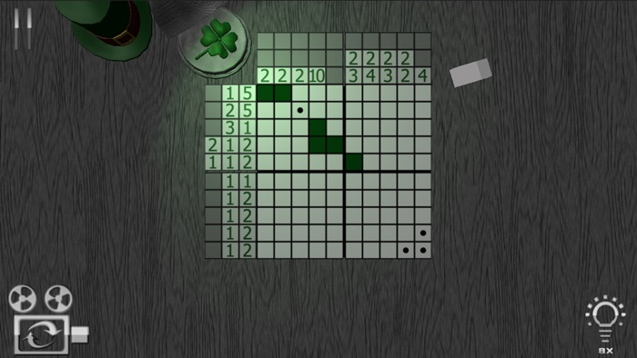 Easy Patrick Crossword - Best Green Nonogram