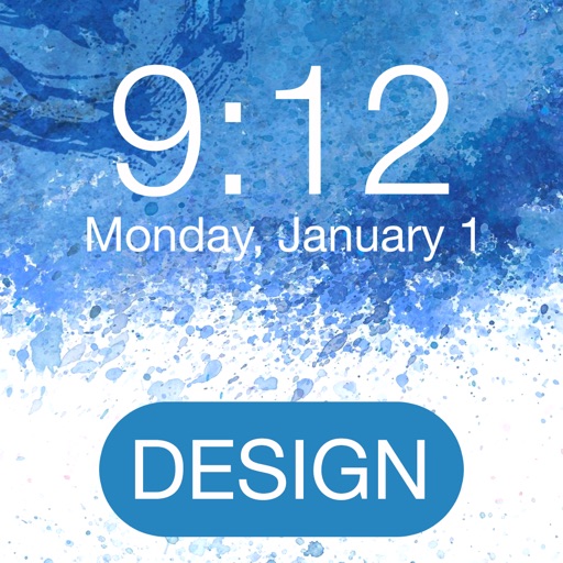 Cool Custom Status Bar, Lock Screen, Home Screen Wallpapers & Backgrounds iOS App