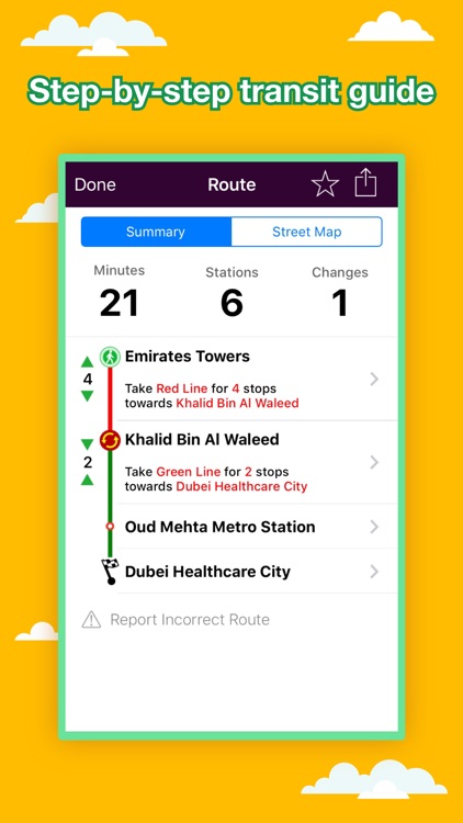 Dubai Transport Map Subway Map And Route Planner By