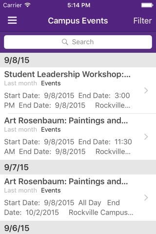 Montgomery College mobile screenshot 3