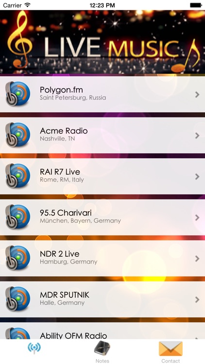 A+ Live Radio Player - Live Music - Radios En Vivo